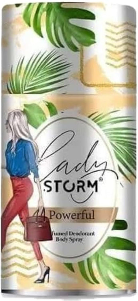 Storm Powerful Perfumed Deodorant Body Spray for Women 250 ml