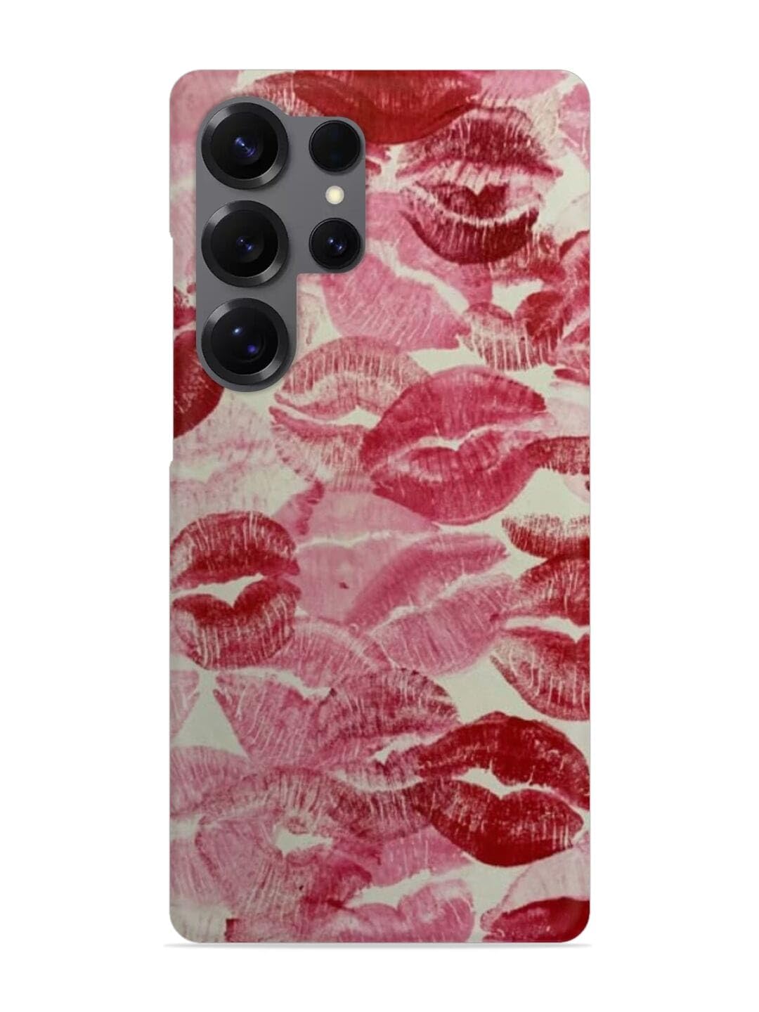 Kiss Mark Craze Silicone Printed mobile case compatible with Samsung Galaxy S25 Ultra (5G)