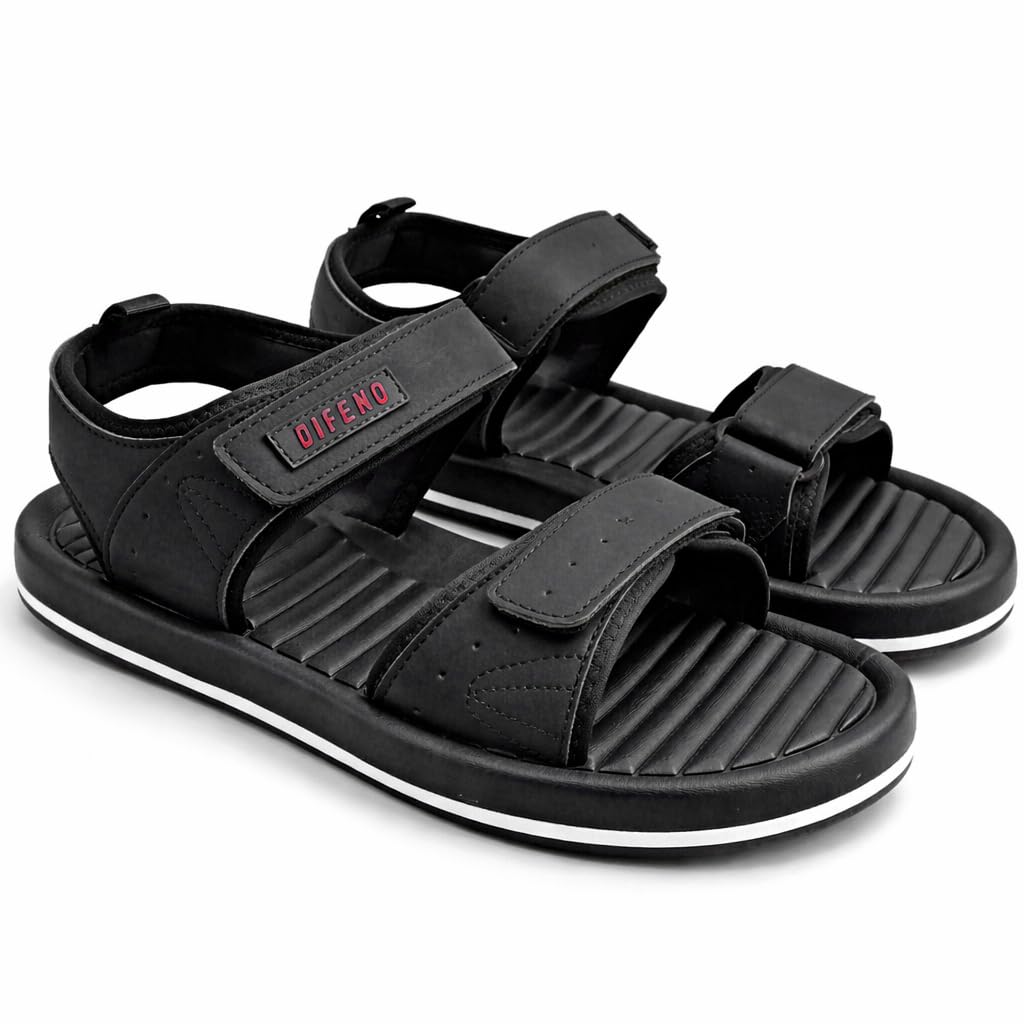 Comfortable and modern men’s sandals with a flexible orthopedic sole—lightweight and ideal for everyday use—featuring adjustable straps. Size - NS51