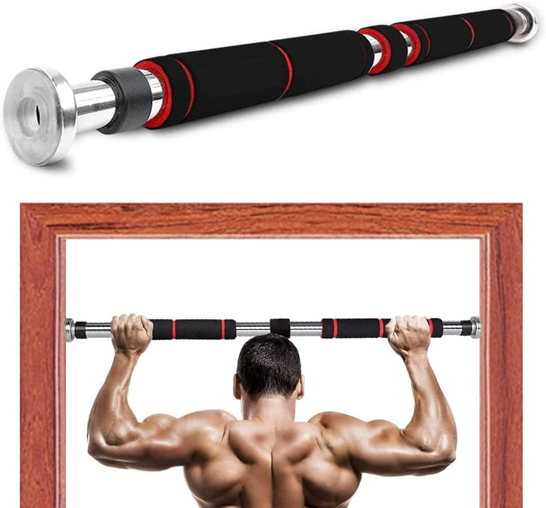 Pull Up Bar for Home and Gym | Door Mounted Strong Workout Bar | Adjustable to Size