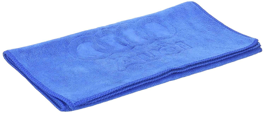 Audi Car Drying Towel, Free Microfiber Cleaning Cloth, Premium Professional Soft Microfiber Towel, Super Absorbent Detailing Towel for Car/Windows/Screen/Kitchen - Blue