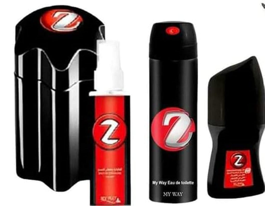 ZMyY Perfumes 4 Piece Set Perfumes, Spray, Cologne & Deodorant