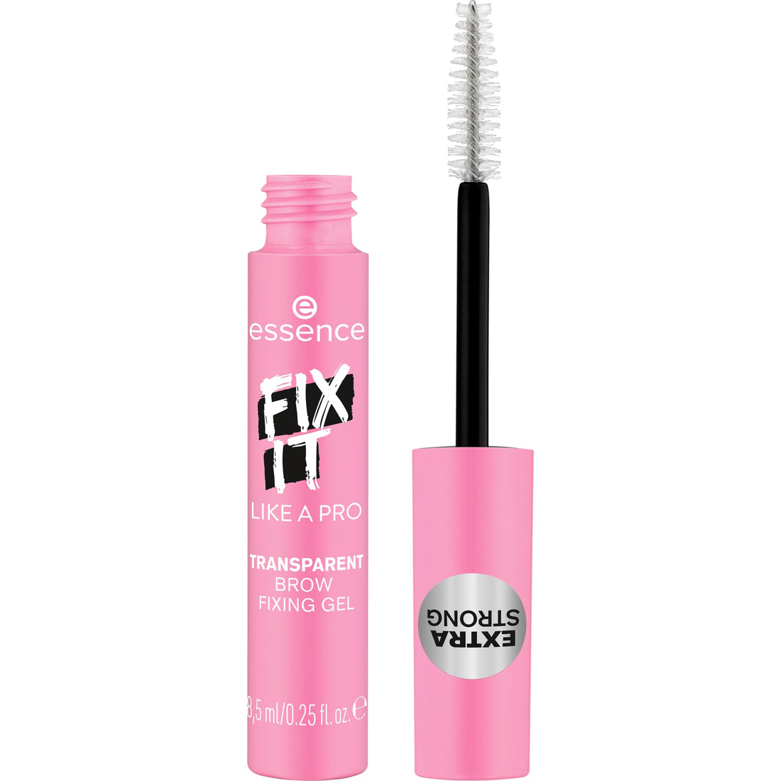 Essence Fix It Like A Pro Transparent Brow Fixing Gel Lightweight Formula Holds Brows in Place All Day With Natural Finish