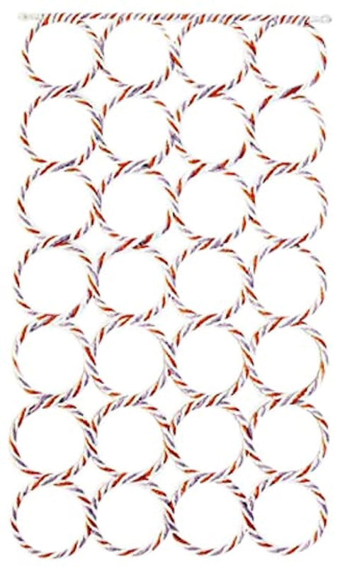 Hanging scarf organizer (with 28 rings)