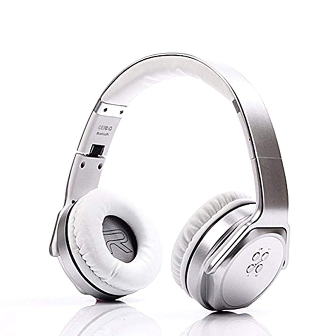 Sodo MH3 2-in-1 Wireless Bluetooth On-Ear Headphones and Twist Out Bluetooth Speaker, Sodo MH3 Wireless Headphone Headset in Silver