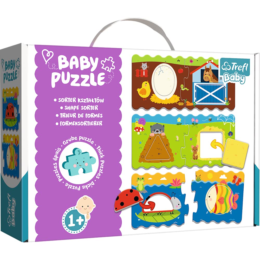 Puzzles -"Baby Classic" - Shapes sorter