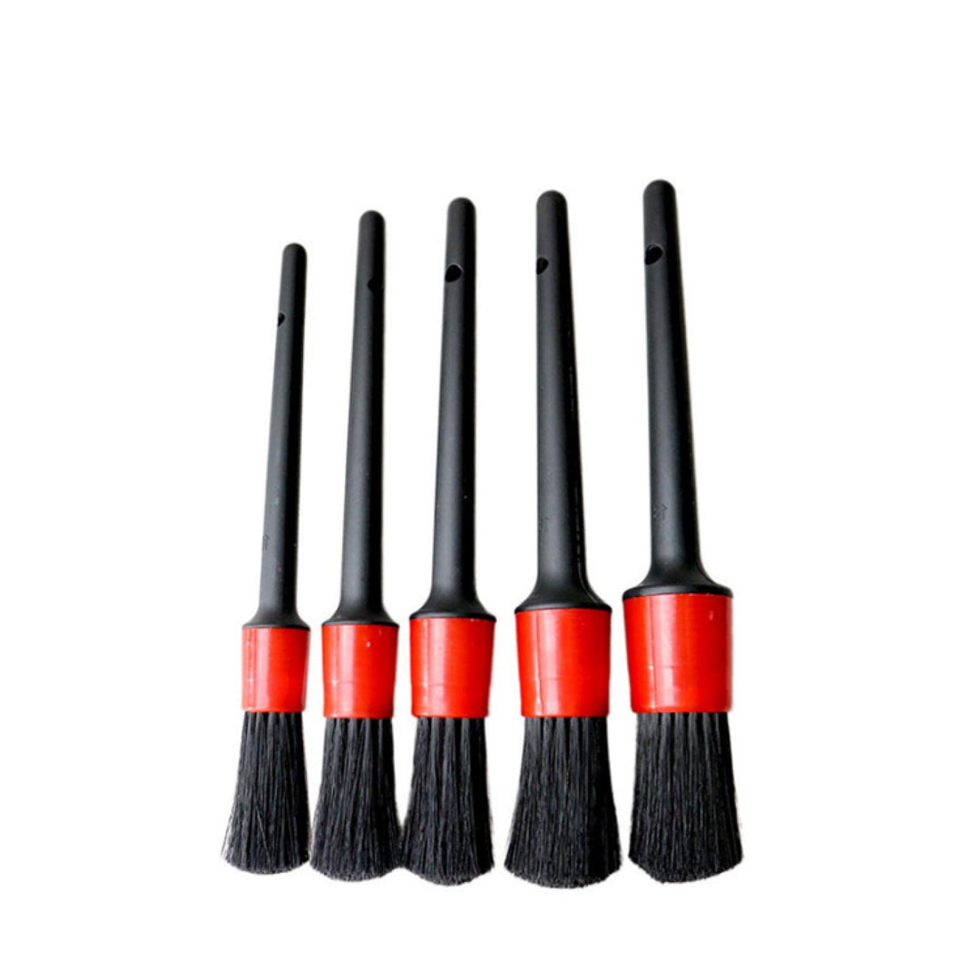 CORKVT Car Cleaning Brush, Used to Clean Small and Precise Parts in The car, Five Pieces of fine Brush Set