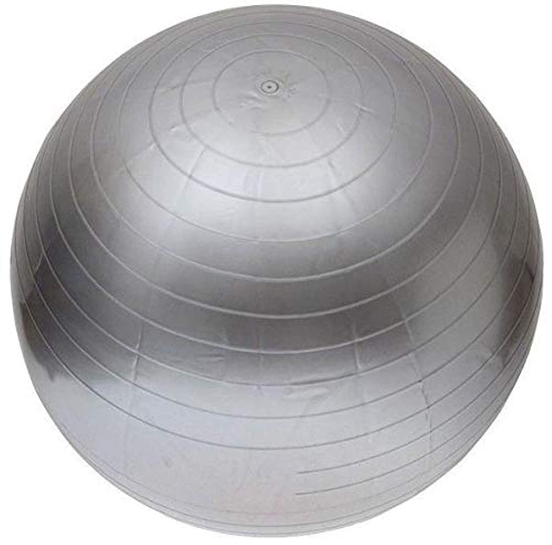 Newest Swiss Silver 65cm Exercise Fitness Aerobic Ball for GYM Yoga Pilates Pregnancy Birthing