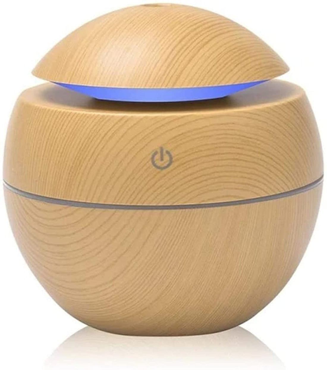 Humidifier Mini Ultrasonic Gorgeous Aroma Diffuse Light 7 Color - Wood Light