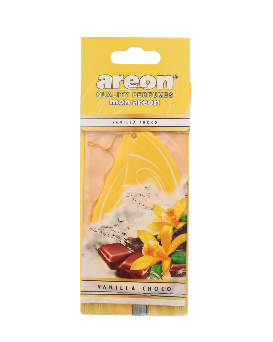 Moon Areon Car Air Freshener - Vanilla Choco Scent for a Rich and Indulgent Driving Experience