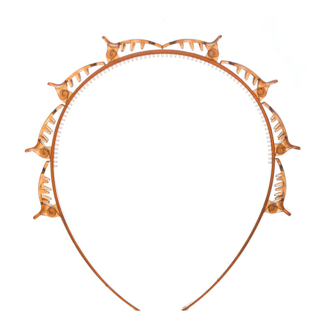 Girls Hair Styling Headband Gold -119 TH - 7