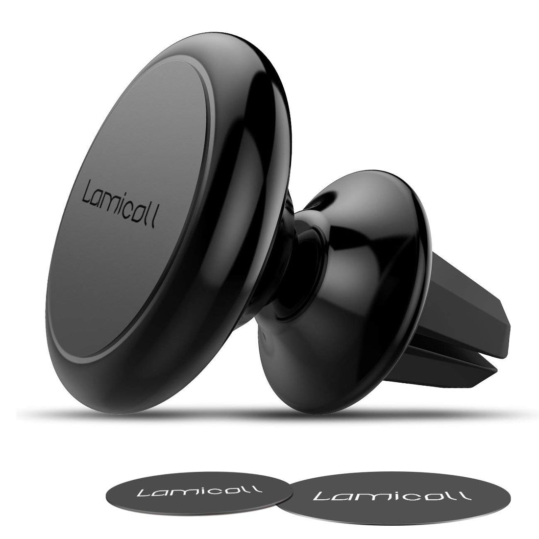Lamicall Magnetic Car Phone Holder, Magnet Mobile Phone Mount for Car Air Vent: Universal for 3-8'' inch iPhone 12 11 XR XS Max X 8 7 6s Plus Galaxy S6 S10 S20 Note 10+ Huawei P40 Mi Xperia GPS device