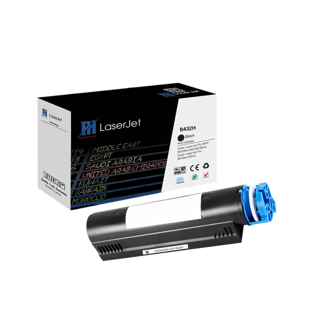PH B432H Compatible Black Toner Cartridge Replacement for B432H – High Yield Laser Printer Toner