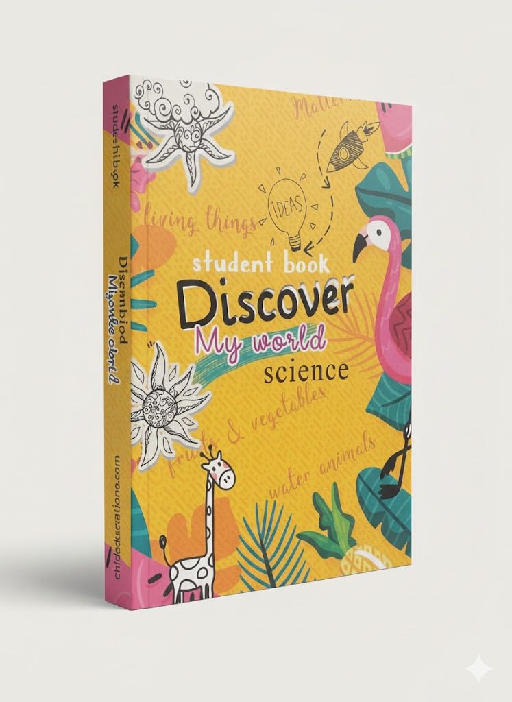Discover My World Science Student Book, Educational Science Workbook for Children
