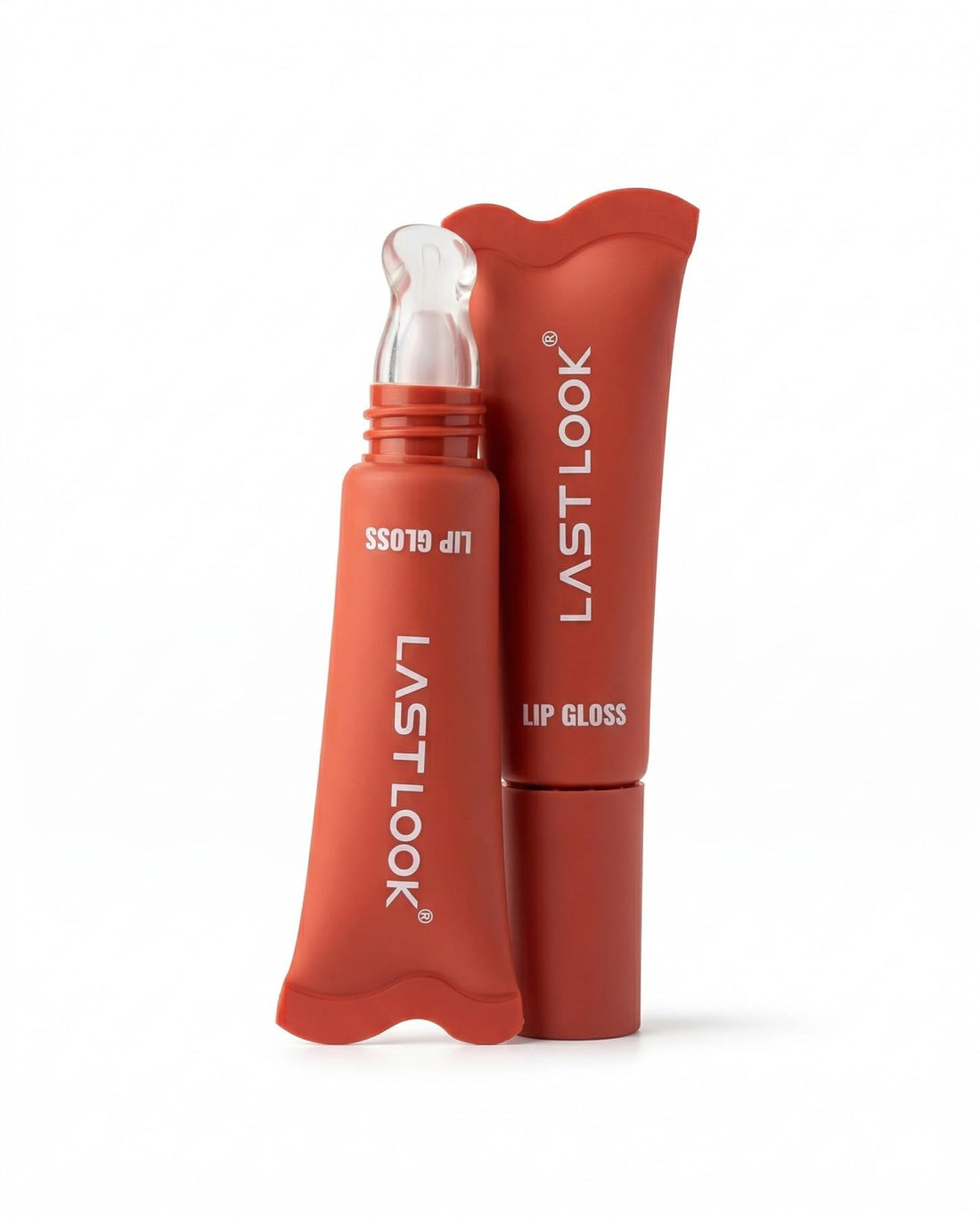 Last Look Lip Gloss, Glossy Finish, Nude and Red Shades, Shade 03