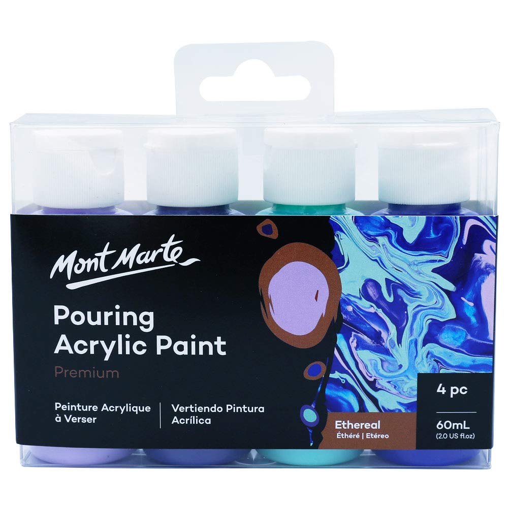 Acrylic Pouring 4 x 60 ml Ethereal