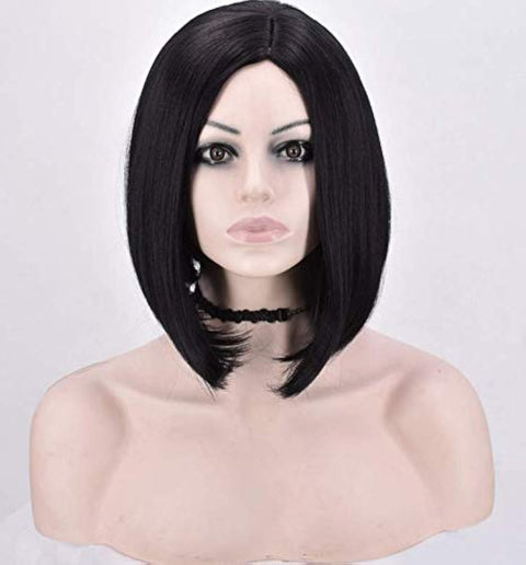 Short Straight Hair Synthetic Bob Wig Heat Resistant for Women