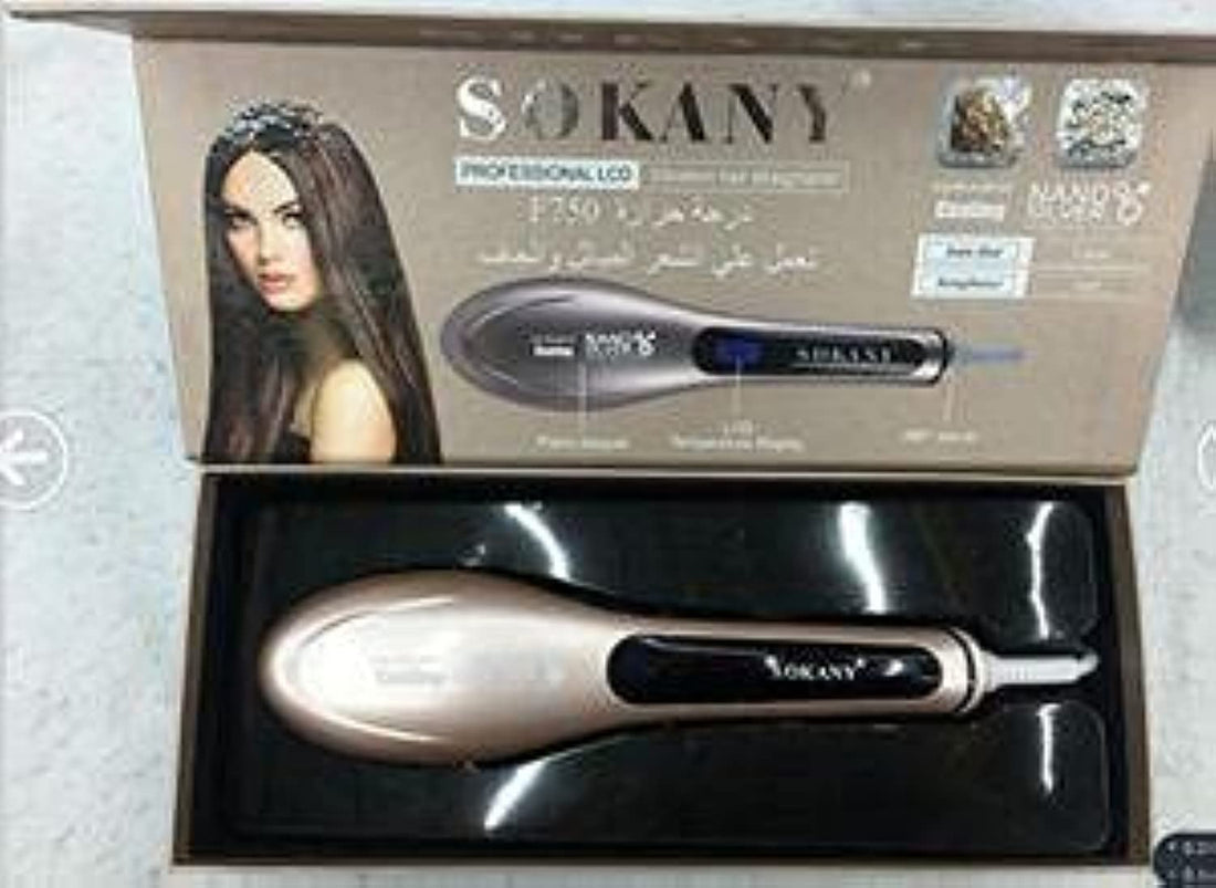 sokany - Professional LCD Vibration Hair Straightener
