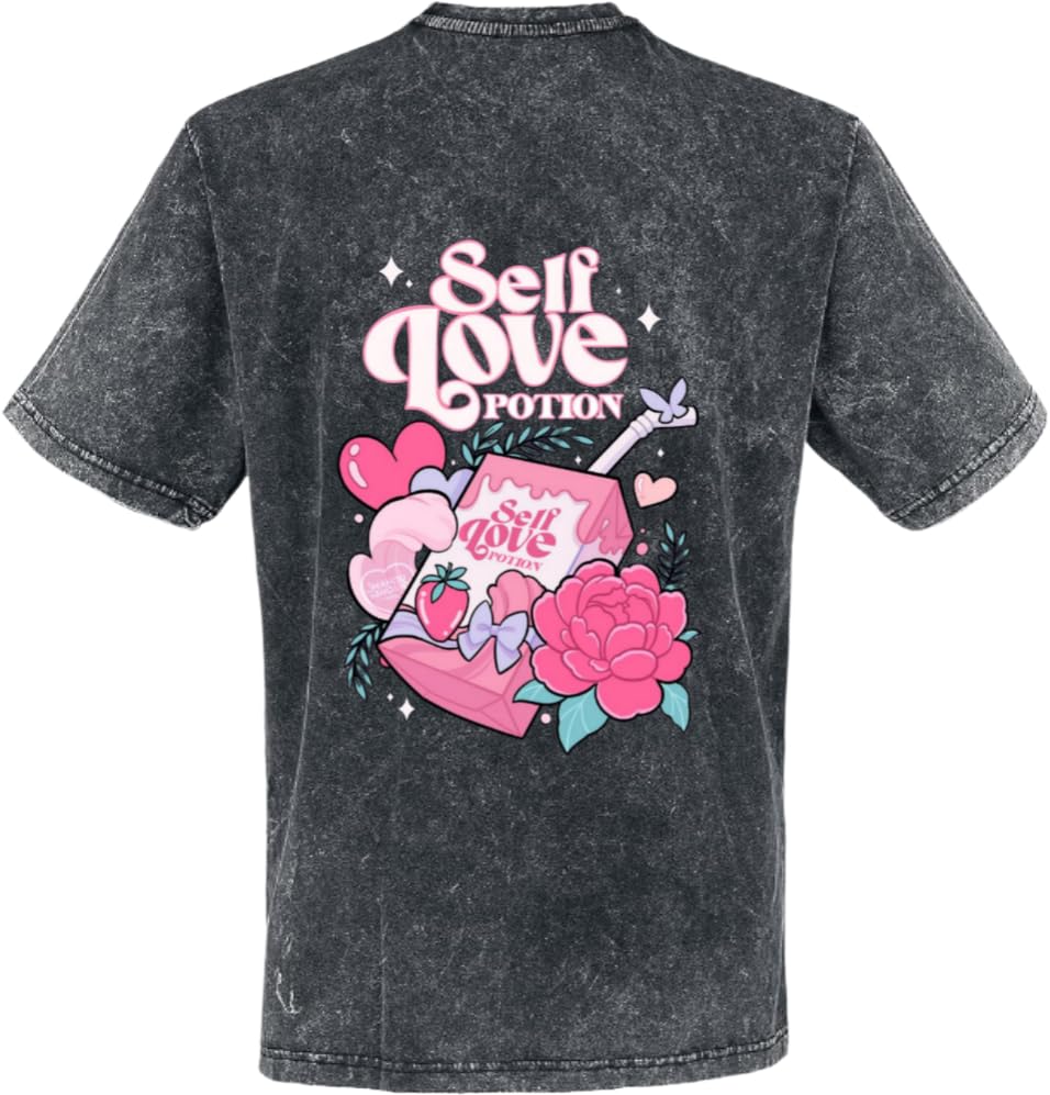 Self Love Potion T-shirt washed