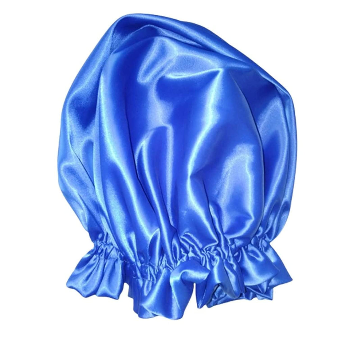 Bellarrose High Quality Satin Bonnet Comfortable Fit Blue Single Layer
