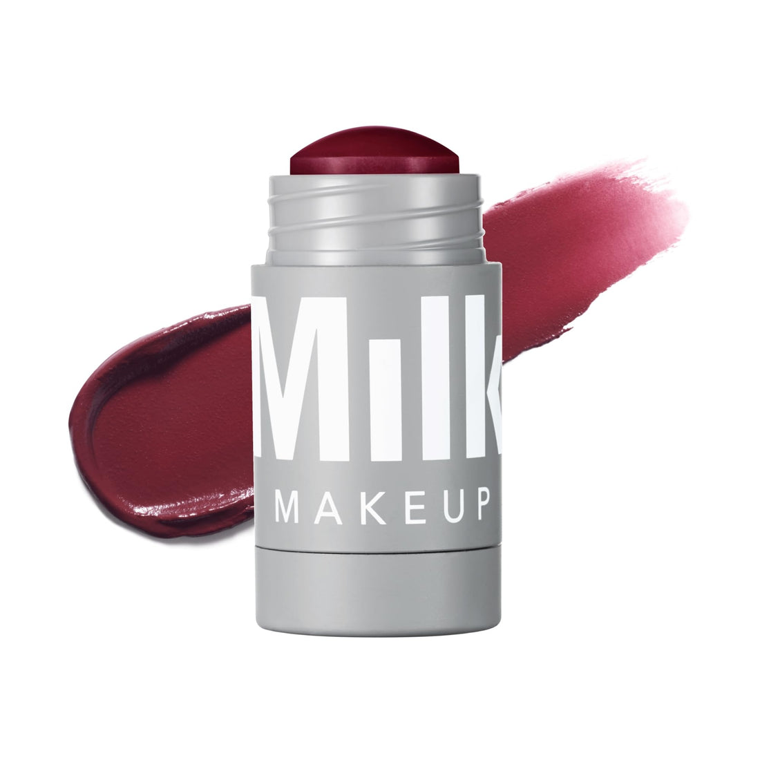 Milk Makeup Lip + Cheek, (Deep Plum) - 0.21 fl oz - Cream Blush & Lip Colour - Buildable & Mixable - 1,000+ Wipes per Stick - Non-Comedogenic - Vegan, Cruelty Free
