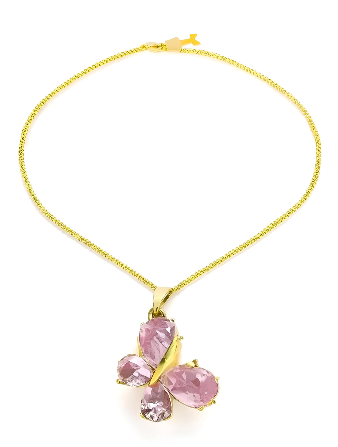 Charm Necklace - Dazzling Butterfly Pendant for Women Crafted with Fine Detail, Radiating Grace and Sophistication for Everyday Wear and Special Events Alike