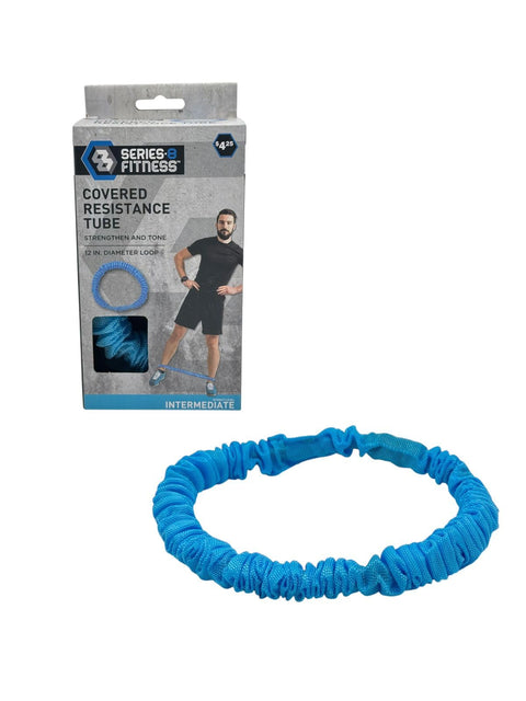 12 Inch Covered Resistance Band Workout Bands for Women and Men, Anti-Slip Elastic Band for Legs and Legs Exercise, Fitness, Home Workout, Gym