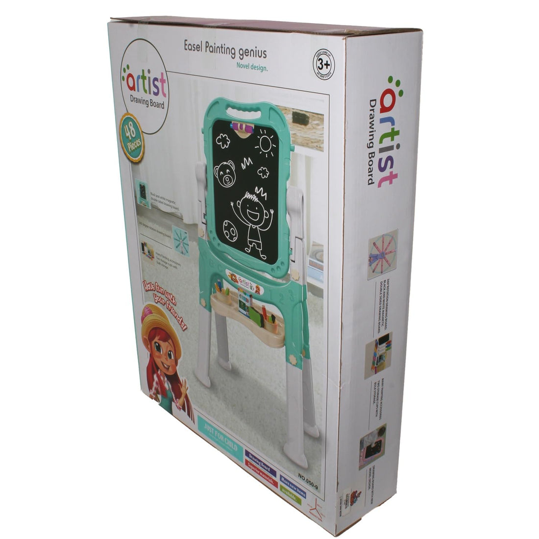 Artist Double-Faced Drawing Board – Novel Design – 48 PCS