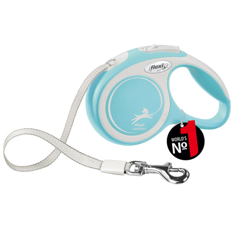 Flexi New Comfort XS Tape 3m light blue