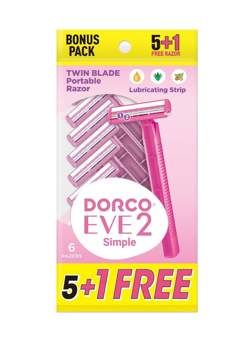 Dorco Eve 2 Simple 5+1 (Women)