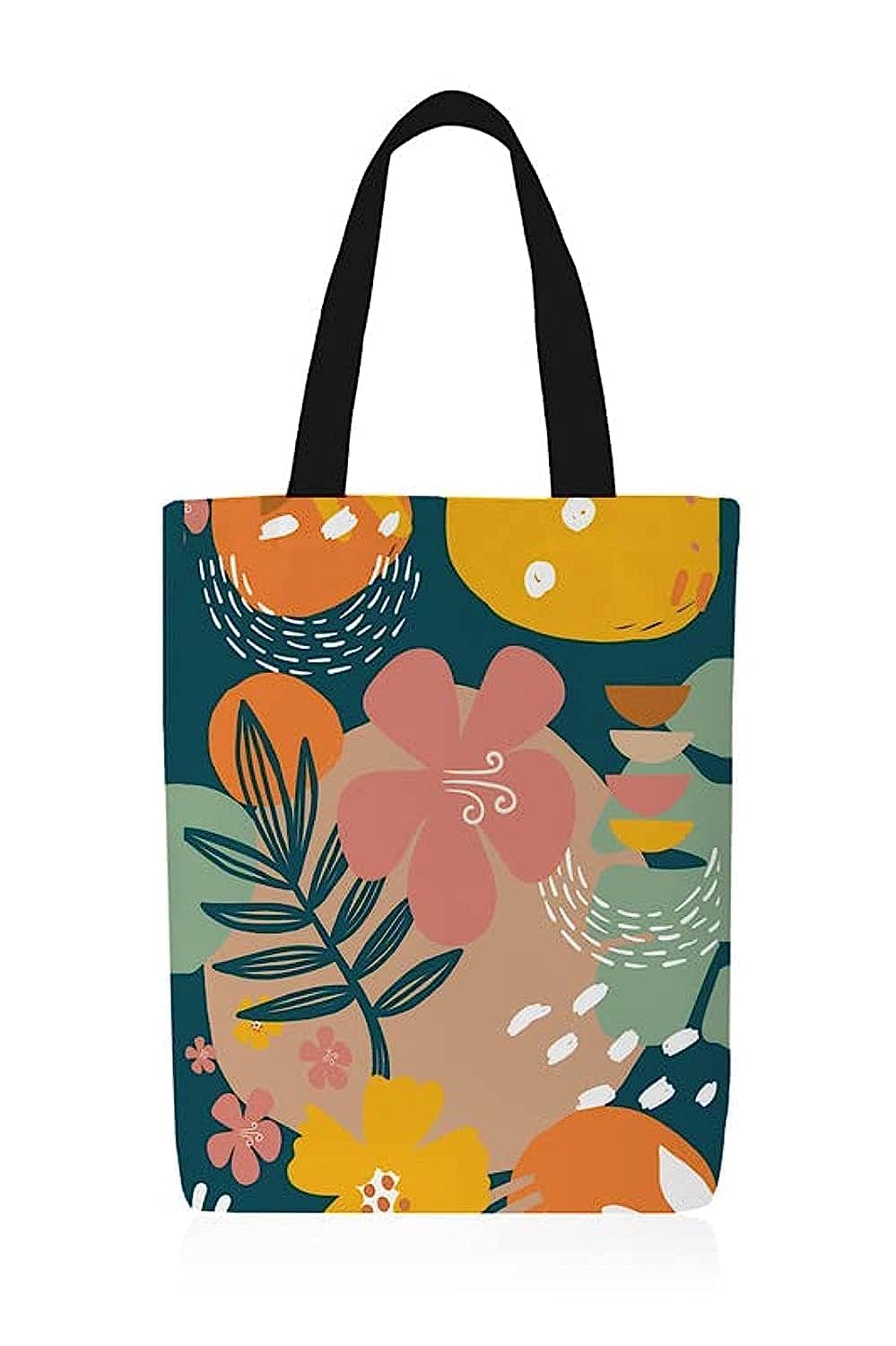 ART MOOD HOME Canvas Ellen Tote Bag Multi color 32x45 CM