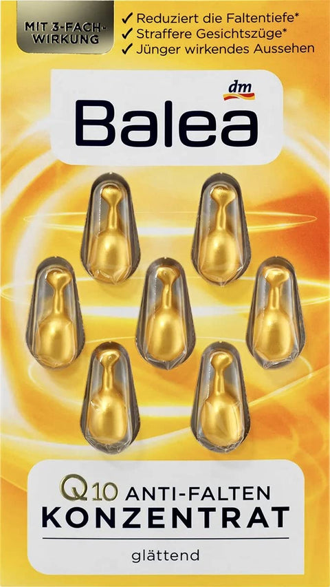 Balea Q10 Anti-Wrinkle Concentrate, 7 capsules