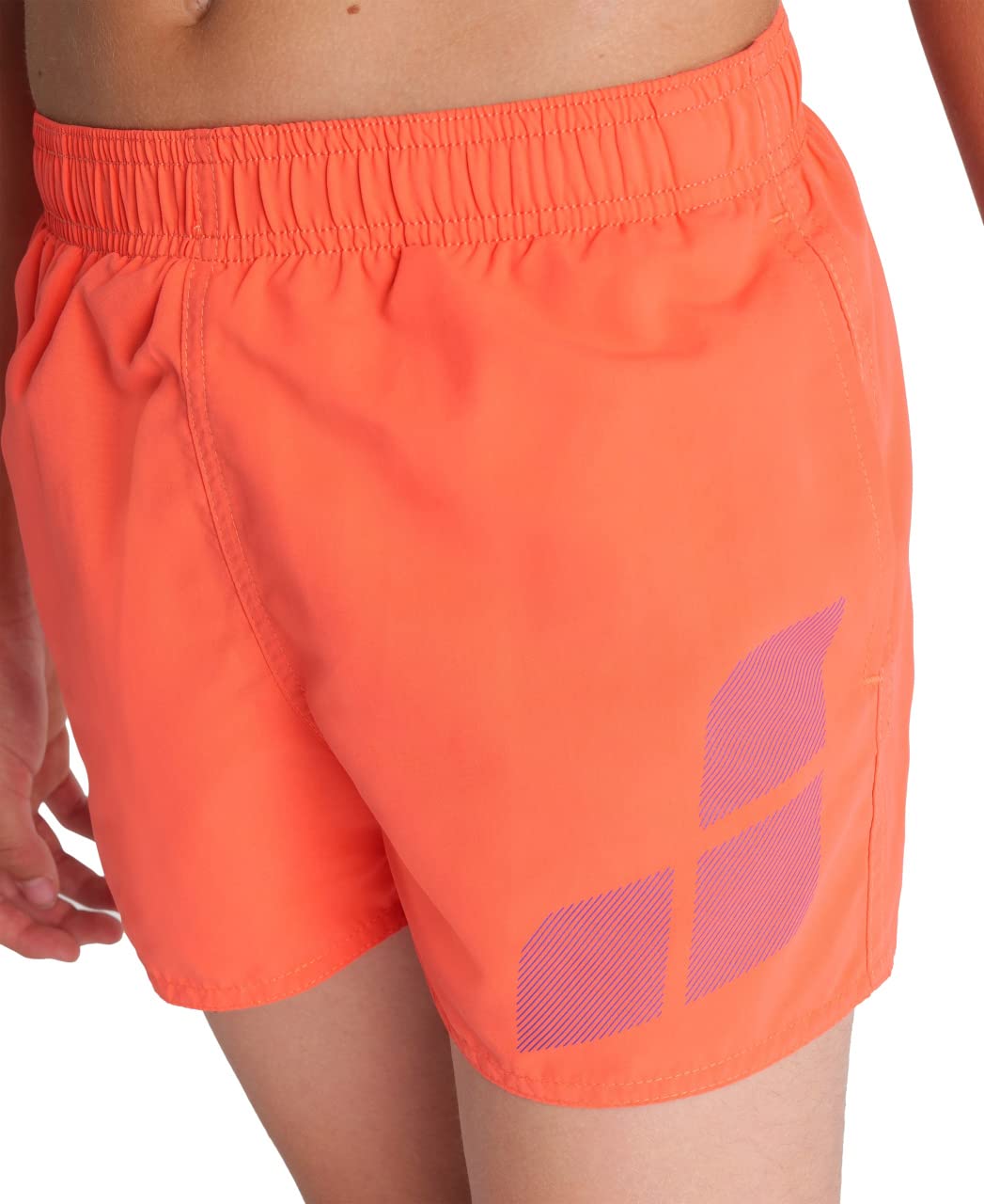 ARENA boys Boys' Beach Boxer Logo Shorts (pack of 1)