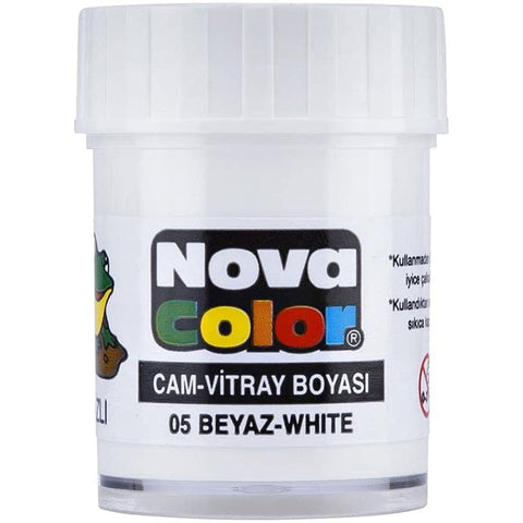 Nova turkish 25mm glass color jar