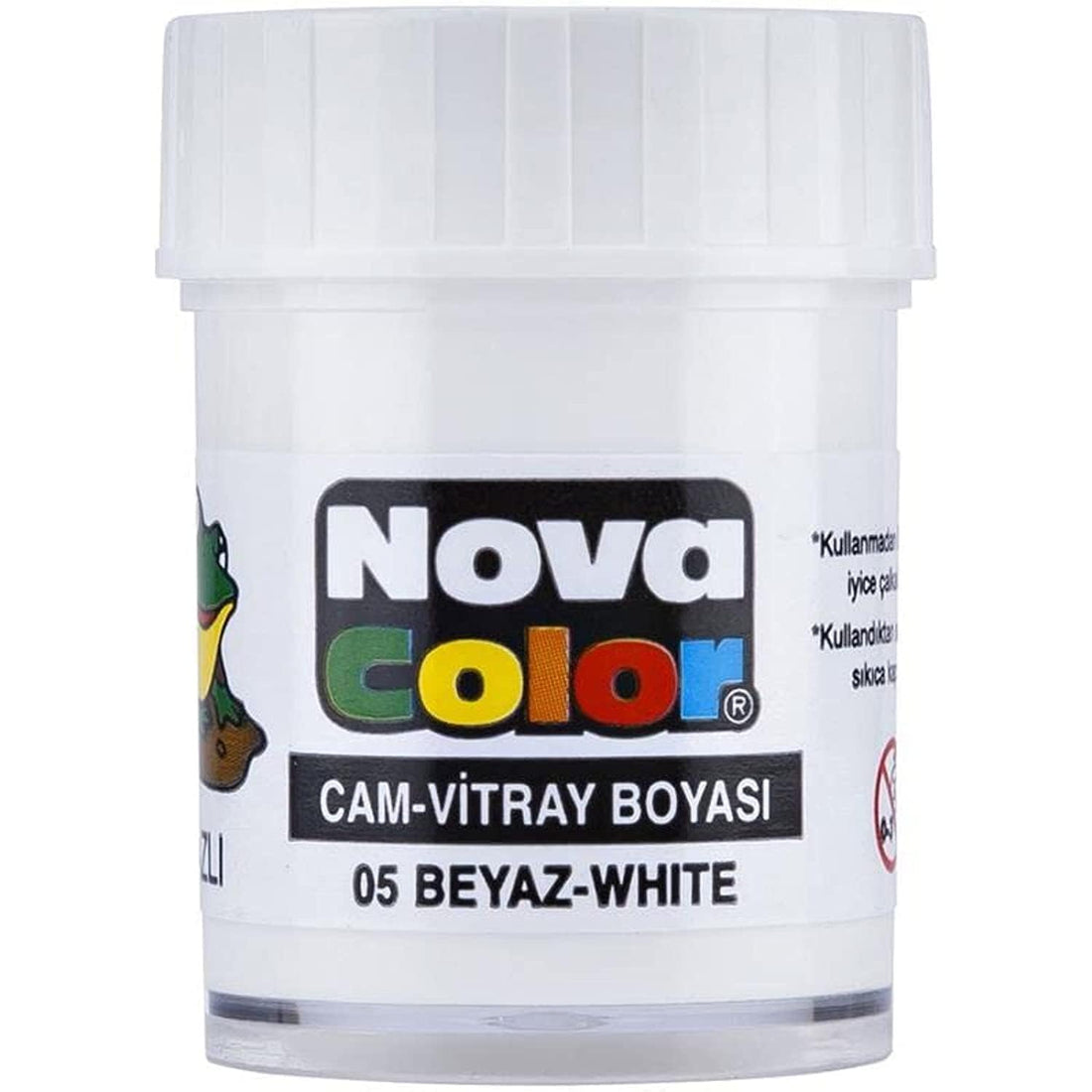 Nova turkish 25mm glass color jar