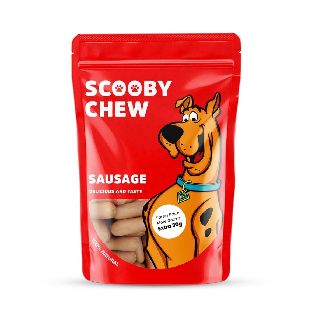 Scooby Chew Sausage 150g : Dog Treats