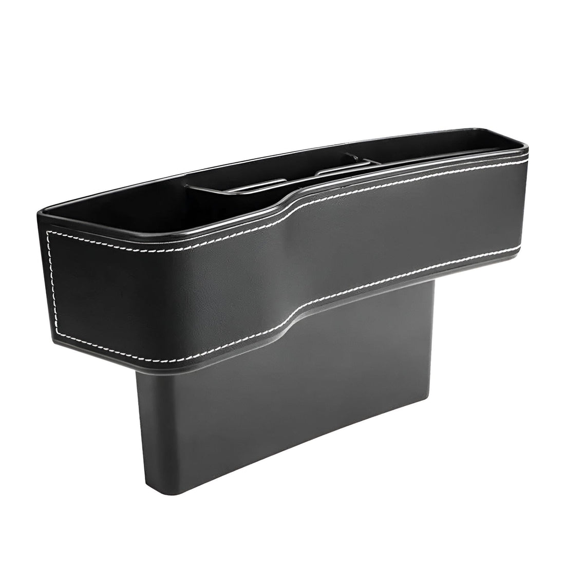 Car Center Storage Organizer (26" x 6" x 16.5") with Spacious Pockets for Electronics, Keys and Secure Hold; Perfect for Backseat Use; Convenient Side Pockets Design (1 Organizer)