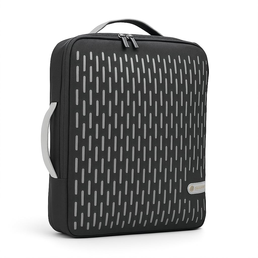 SOMUCH Flow Backpack – Premium Slim Laptop Backpack for Men & Women – Waterproof Polyester, Lightweight & Durable – Smart Travel & Work Bag with Ergonomic Straps, Fits 15.6 Inch Laptop.