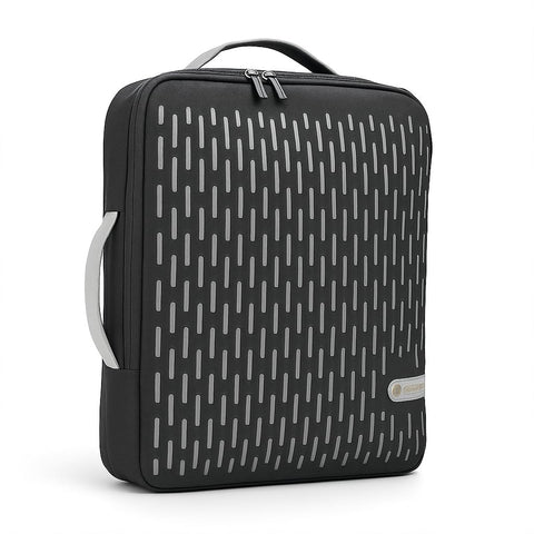 SOMUCH Flow Backpack – Premium Slim Laptop Backpack for Men & Women – Waterproof Polyester, Lightweight & Durable – Smart Travel & Work Bag with Ergonomic Straps, Fits 15.6 Inch Laptop.