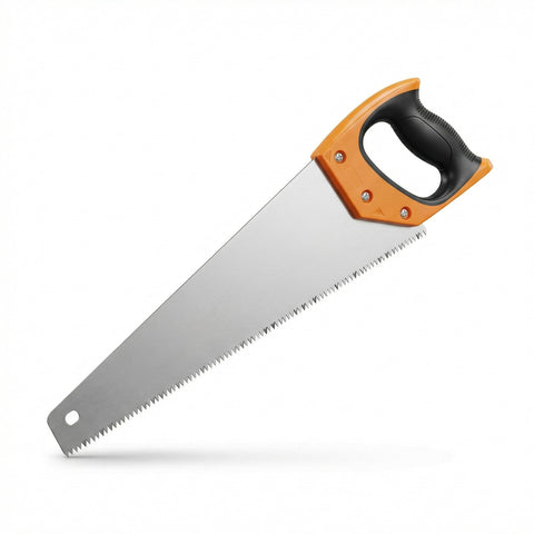 Professional Hand Saw 18 Inch (450mm) | SK5 Steel Blade with Heat Treated Teeth | Ergonomic Handle Marked for 45 & 90 Degree Angles