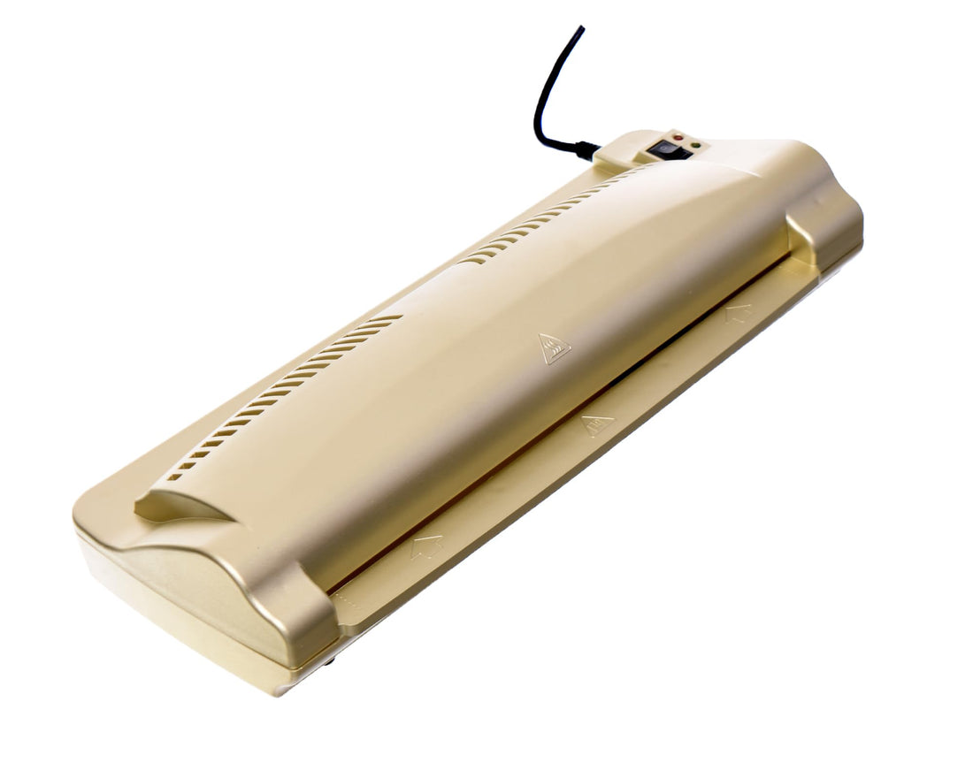 Elmaayergy 8303 LA-6 Thermal Laminating Machine A3, Premium Materials Ensure Durability And Professional Finish - Golden