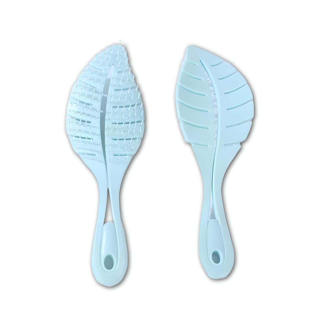 Hair Brush - Creative Leaf-Shaped Paddle Detangler with Openwork Design, Suitable for Women, Girls, and Professionals in Hair Salons and Barber Shops (option 2)