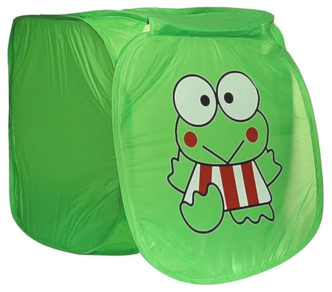 Foldable Storage Basket for Kids, Green