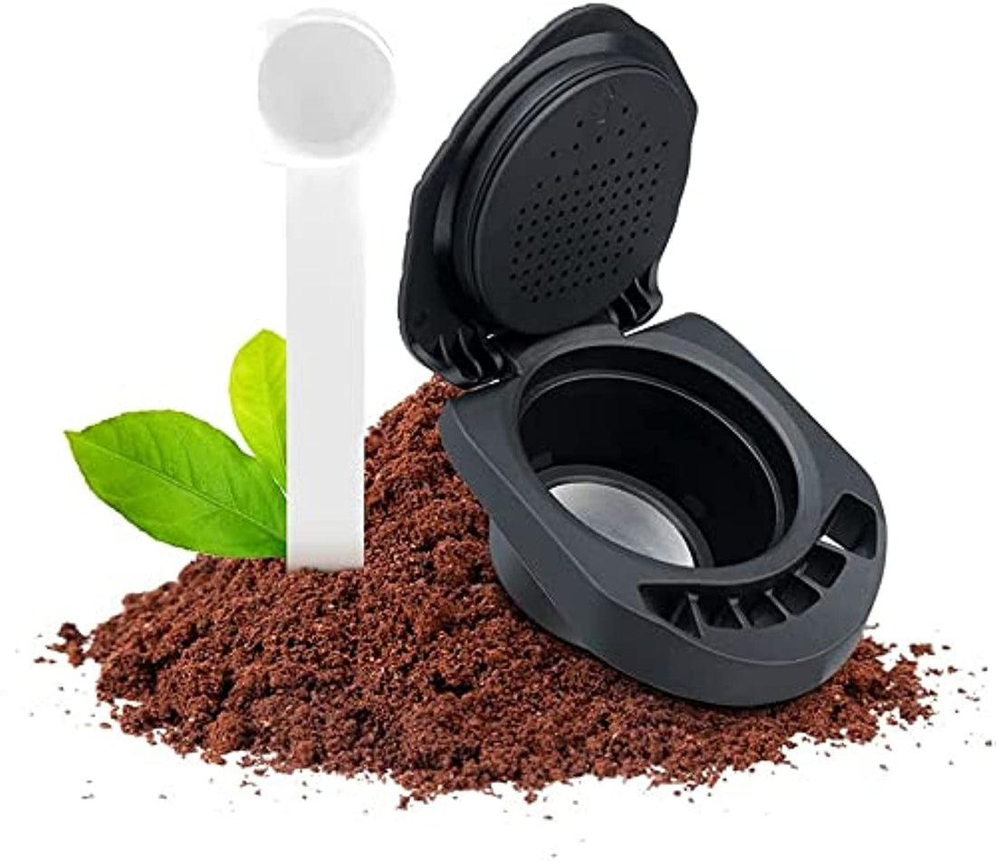 Dolce gusto adapter, Dolce gusto converter, Reusable Capsule Adapter For Dolce Gusto,Support Fill Your Favorite Coffee Powder Compatiable for GENIO S/PICCOLO XS/EDG466/EDG606/EDG305 MINI ME/KP70