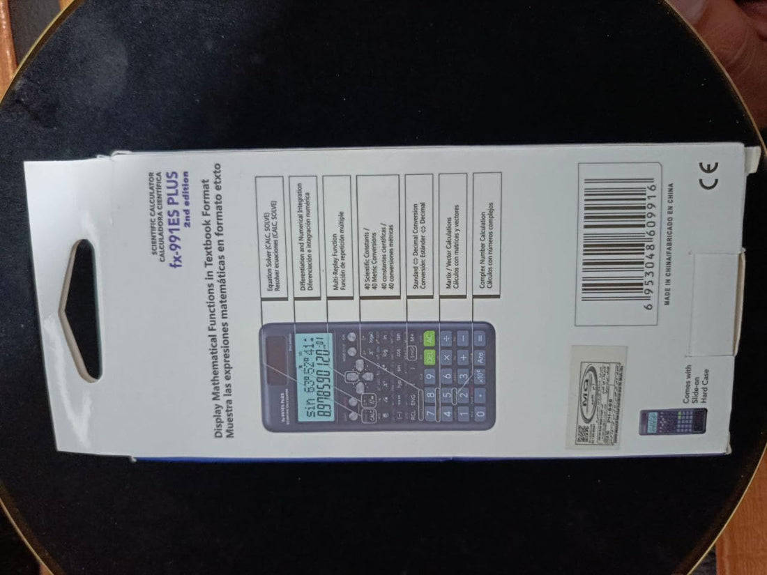 Advanced Scientific Calculator for Education and Accounting - Solar Charged! - Generic