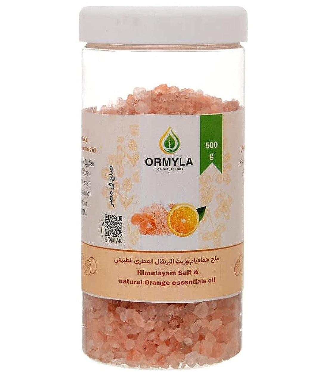 Ormella Himalayan Salt & Orange Essential Oil for Body 500g YA-22