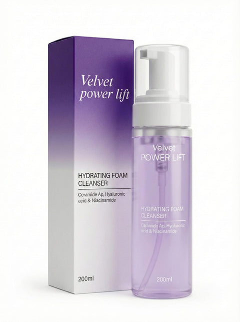 Breezyderm Pharma Velvet Power Lift Hydrating Foam, 200ml