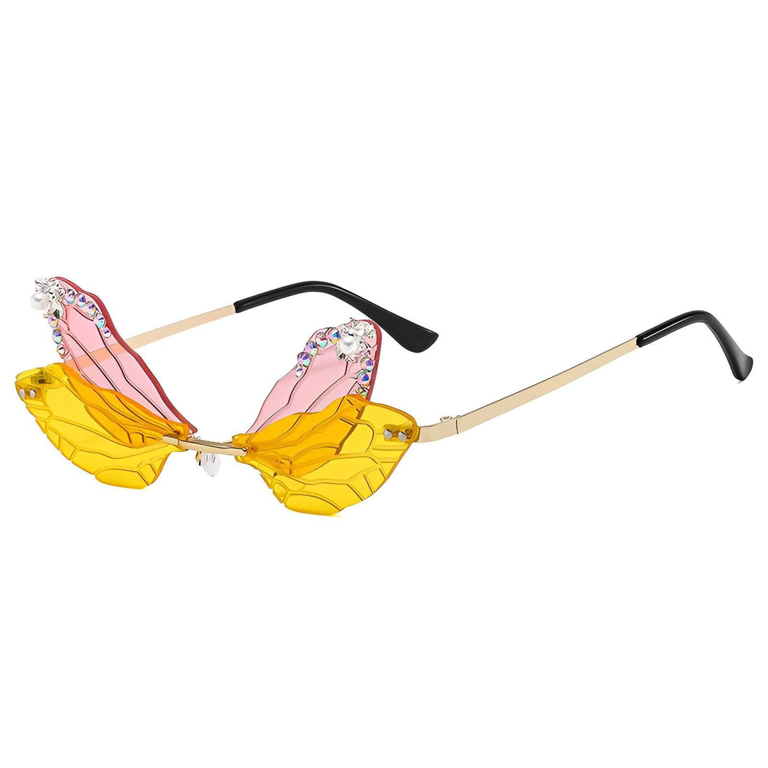 Sunglasses - Women's Suites Glasses for a trendy look at parties and fashion with irregular designs to show off your unique style