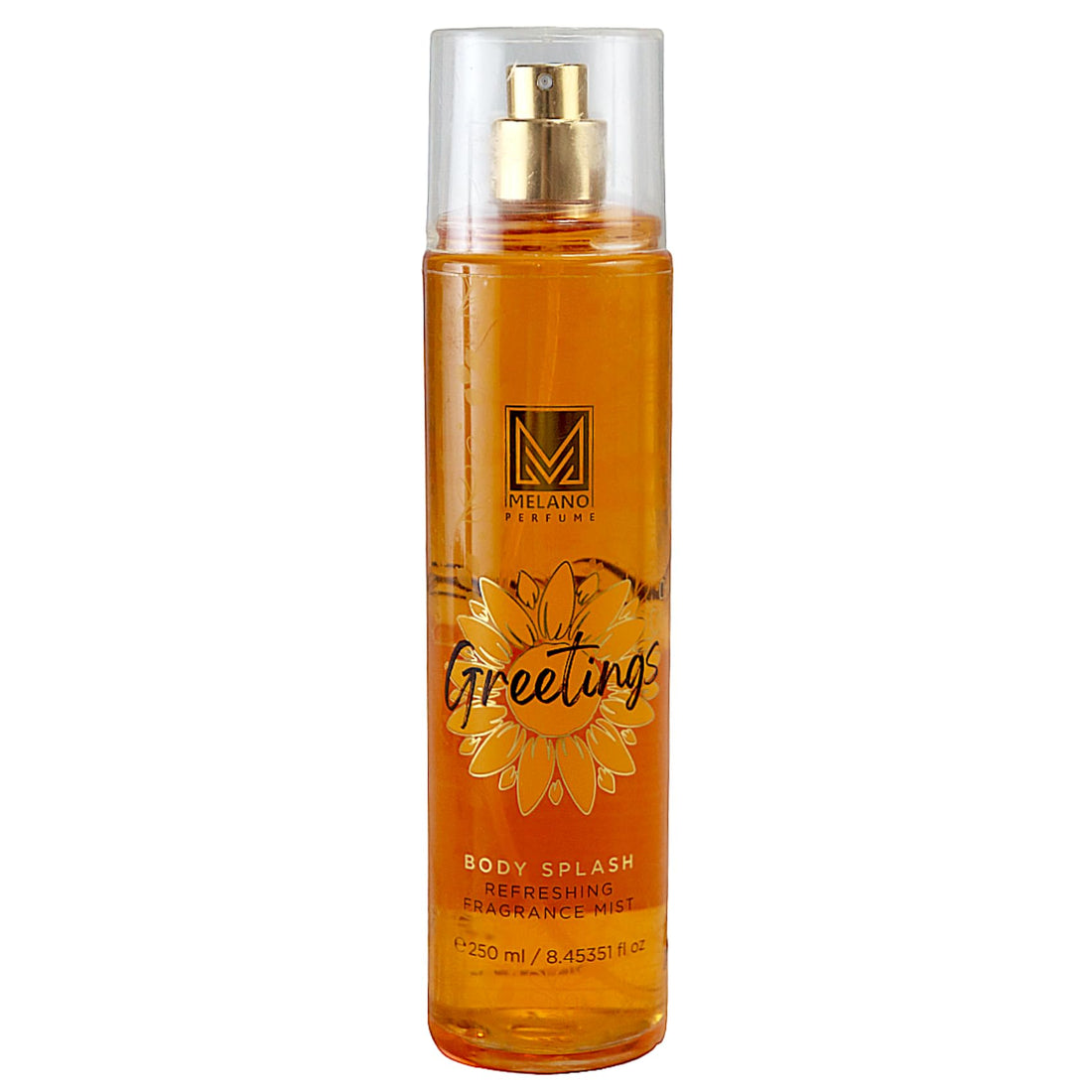 Melano Perfume Body Splash Refreshing Fragrance Mist With Greeting For Women-250ml