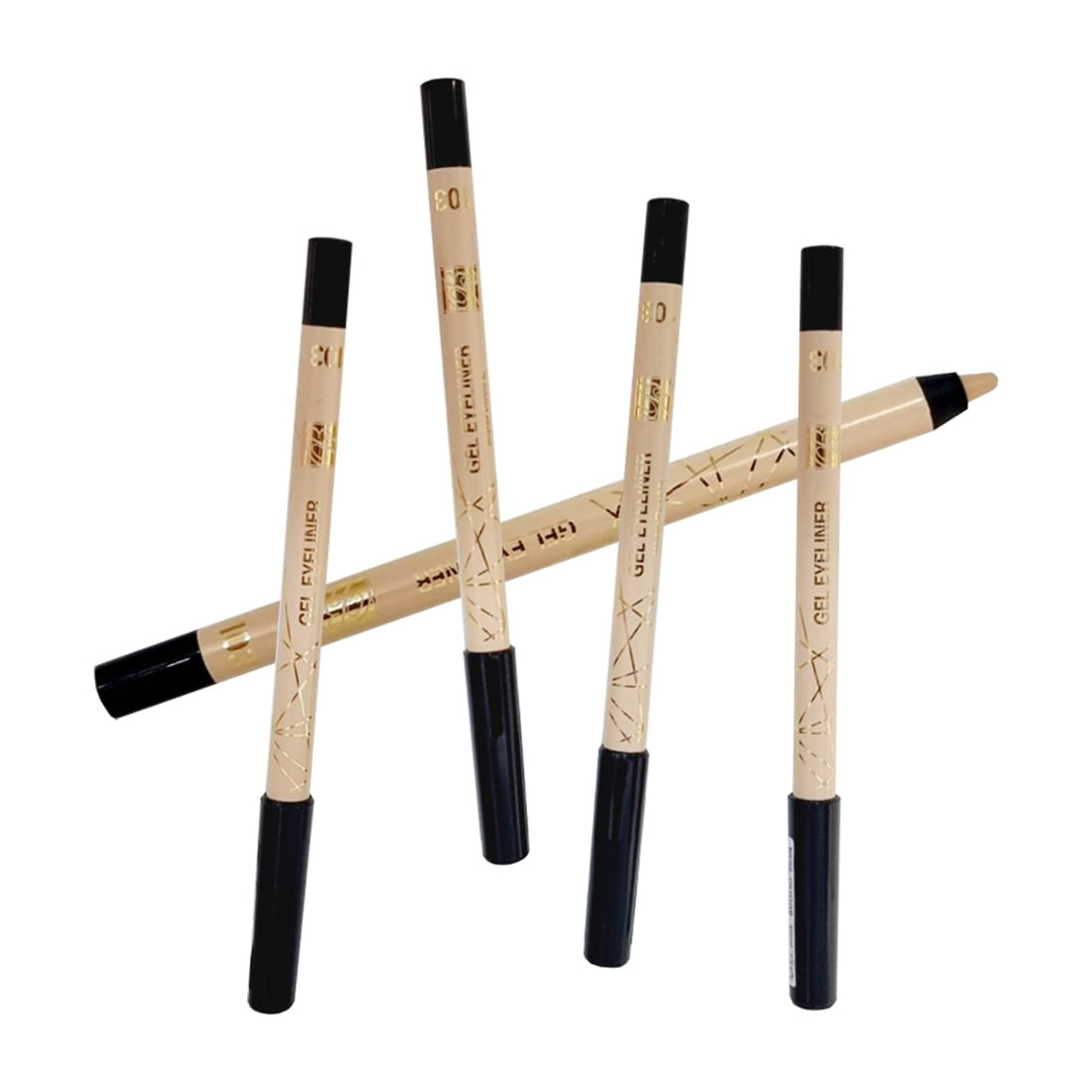 Rose Berry Gel Eyeliner, Water Proof & Smudge Proof, Net Wt. 0.042 oz 1.2g (Beige)